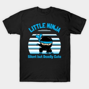 Little Ninja Blue T-Shirt